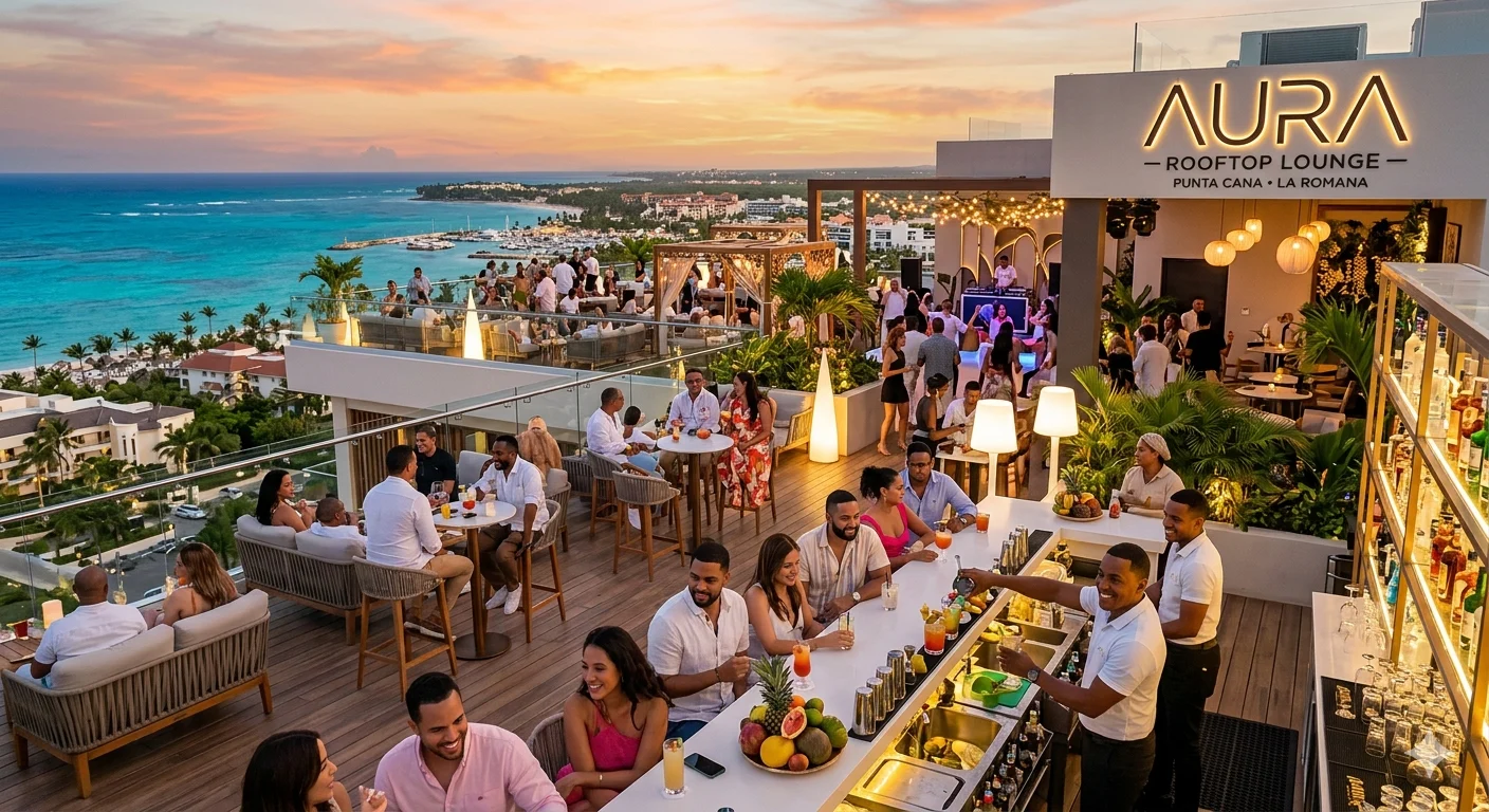Mejores Rooftops y Bares en Punta Cana y La Romana 2026